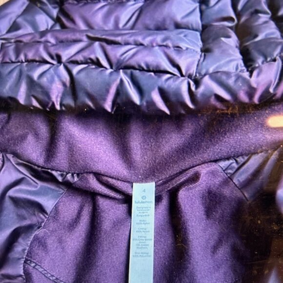 Lululemon Brave The Cold Down Puffer Jacket Black Cherry 4 - Picture 6 of 10